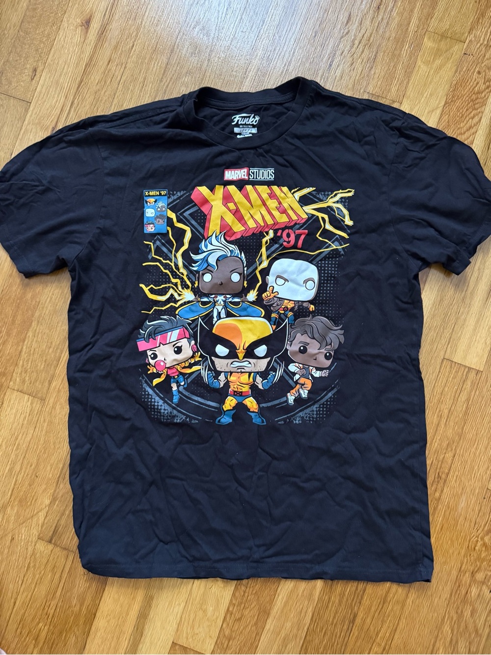Funko Black X-Men '97 unisex t-shirt - size medium